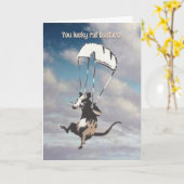 Carte Birthday Mishaps Card (Fleur jaune)