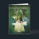 CARTE BIRTHDAY - MOTHER -  ENGLISH COTTAGE GARDEN<br><div class="desc">CHARMING ENGLISH COTTAGE GARDEN CARD - SEE ASSORTMENT OF CATEGORIES IN SAME IMAGE</div>