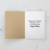 Carte Birthday Mouse with a Surprised Look  (Intérieur)