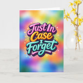 Carte Birthday Neon Abstract  (Fleur jaune)