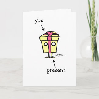 Carte Birthday Present