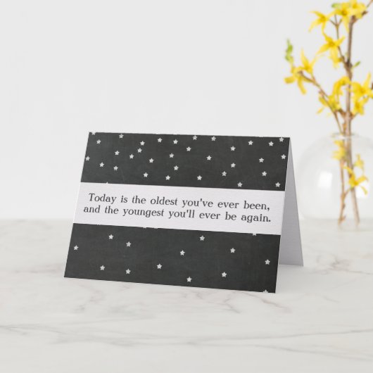 Carte Birthday Quota with Custom Text (Fleur jaune)