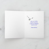 Carte Birthday Red Michigan Lighthouse (Intérieur)