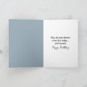 Carte Birthday Robot Ironing Clothes (Intérieur)