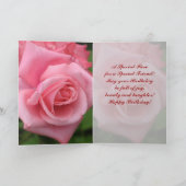 Carte Birthday Rose (Intérieur)