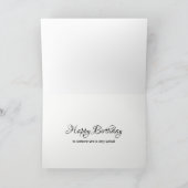 Carte Birthday, Ruffles-Black/White/Pattern, (Intérieur)