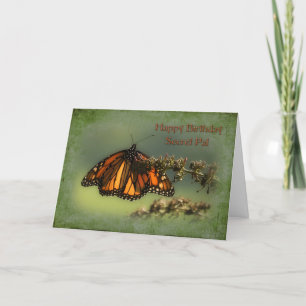 Carte Birthday - Secret Pal - Butterfly