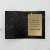 Carte Birthday, Secret Pal, SUN, MOON, STARS (Intérieur)