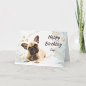 Carte Birthday Son Cute (Devant)