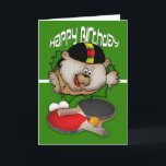 Carte Birthday sport Ping Pong Table de tennis<br><div class="desc">Birthday sport Ping Pong Table de tennis</div>