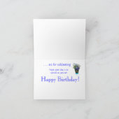 Carte Birthday Wishes (Intérieur)