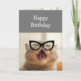 Carte Birthdays Fun Old Age Put on Glasses Card