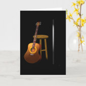 Carte Bis de attente (Fleur jaune)