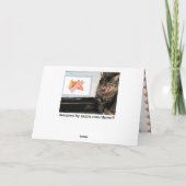 Carte Biscuit de fortune contre le gâteau d'anniversaire (Dos)