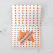 Carte Biscuit de fortune contre le gâteau d'anniversaire (Intérieur)