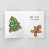 Carte Biscuits de chocolat chaud et de pain d'épice - (Intérieur)