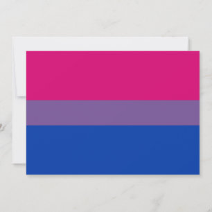 Carte Bisexual pride