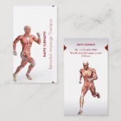 Carte Bisiness pour Remediy Massage Therapist (Devant / Derrière)