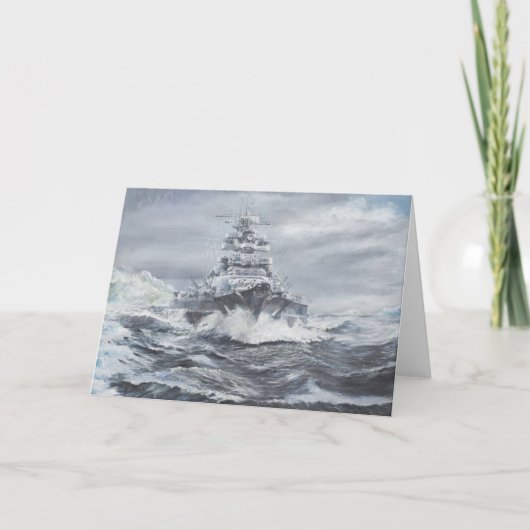 Carte Bismarck outre de la côte 1900hrs 23rdMay du (Devant)