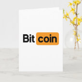 Carte Bitcoin (Fleur jaune)
