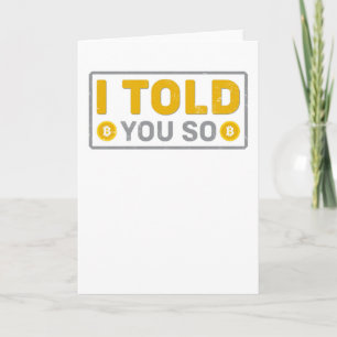 Carte Bitcoin Je T'Ai Dit Ça !