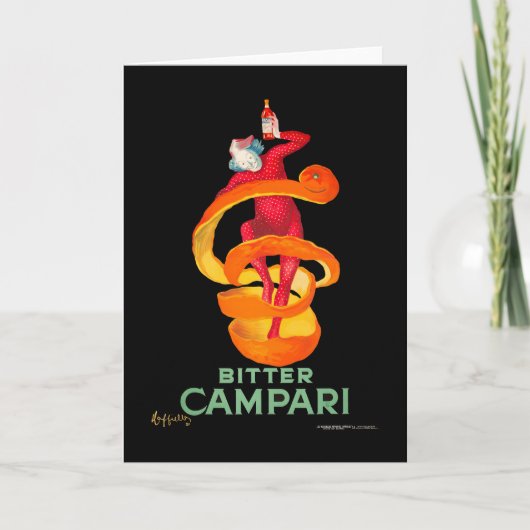 Carte Bitter Campari | Leonetto Cappiello (Devant)