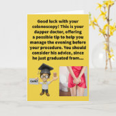 Carte Bizarre (Bowel) Prép School Bonne chance (Fleur jaune)