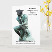 Carte Bizarre personnalisable (Fleur jaune)