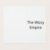 carte bizz (Intérieur déplié)