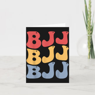 Carte BJJ Groovy Jiu-Jitsu Brésilien