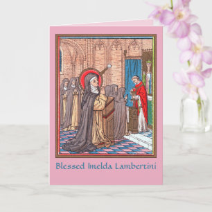 Carte Bl. Miracle d'Imelda Lambertini (VVP 010)