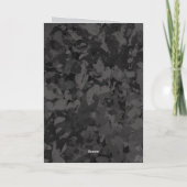 Carte Black And Gray Abstract Graphic Art Design (Dos)