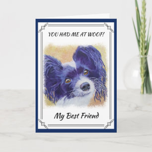 CARTE BLACK AND WHITE PAPILLON