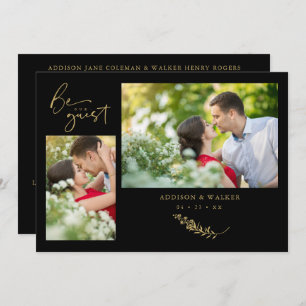 Carte Black Branches tendance Mariage Celebration 2 Phot