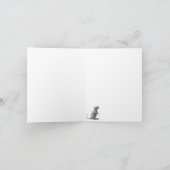 Carte Black Cat Gravestone RIP Halloween arrive... (Intérieur)