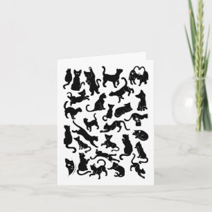 Carte Black Cat Pattern 