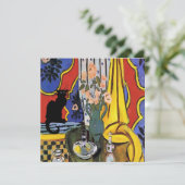 Carte Black Cat Still Life (Debout devant)