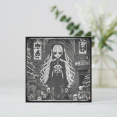 Carte Black Christmas (navideña gris). (Debout devant)