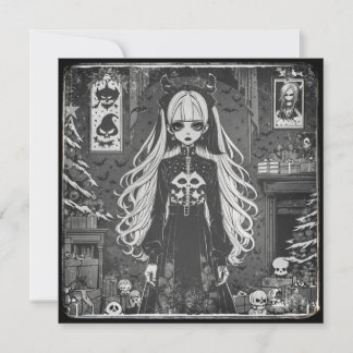 Carte Black Christmas (navideña gris).