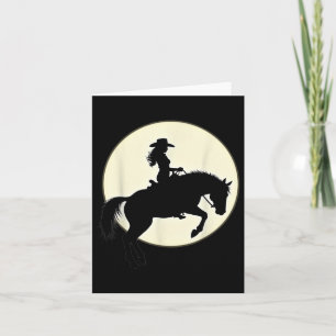 Carte Black Cowgirl Western Rodeo Melanin Histoire noire