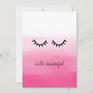 Carte Black Eyelashes Pink Ombre