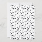 Carte Black Film Happy New Year Photo Simple (Dos)