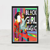 Carte Black Girl Magic — Always a Queen (Devant)