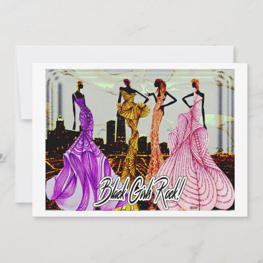 Carte Black Girls Rock ! (Devant)