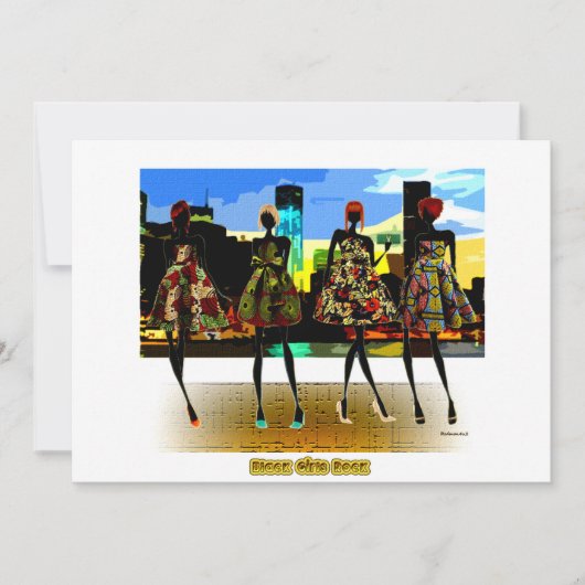 Carte Black Girls Rock ! (Devant)