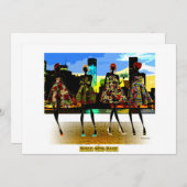 Carte Black Girls Rock ! (Devant / Derrière)