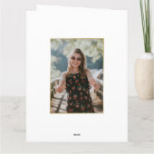 Carte Black Gold 40th Birthday (Dos)