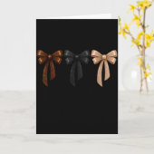 Carte Black History Month Believe Achieve Succeed Melani (Fleur jaune)