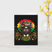 Carte Black History Month Black Leaders African American (Fleur jaune)