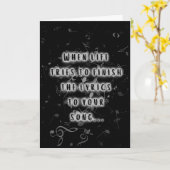Carte Black Hook It (Fleur jaune)
